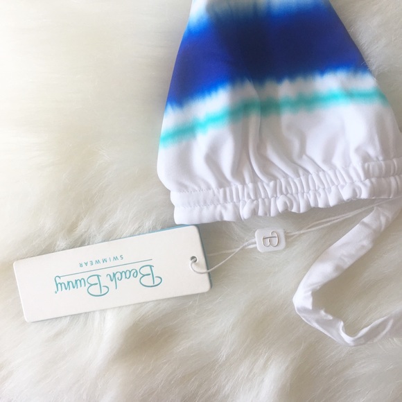 🌊🆕 Beach Bunny ✪ Bikini Halter Top ✪ Tie Dye - Picture 6 of 8